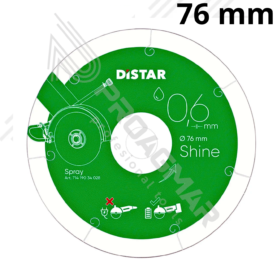 TARCZA DISTAR SHINE 0,6 MM PRECYZYJNE CIĘCIE 76 MM