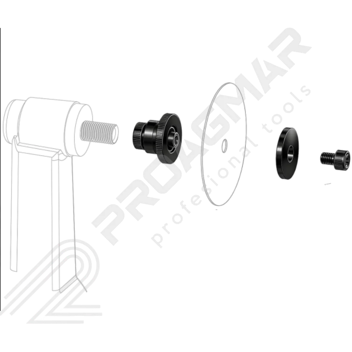ADAPTER DISTAR SUPPORT DO PROXXON WIERTARKA SZLIFIERKA - obrazek 7