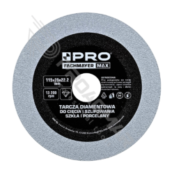Tarcza diamentowa do płytek szkła PRO FACHMAYER Ø115mm