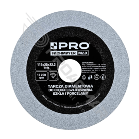 Tarcza diamentowa do płytek szkła PRO FACHMAYER Ø115mm