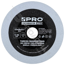 Tarcza diamentowa do płytek szkła PRO FACHMAYER Ø125mm
