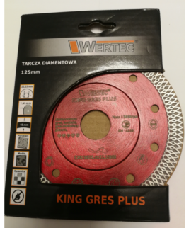 Alternative view of TARCZA WERTEC KING GRES PLUS 125mm