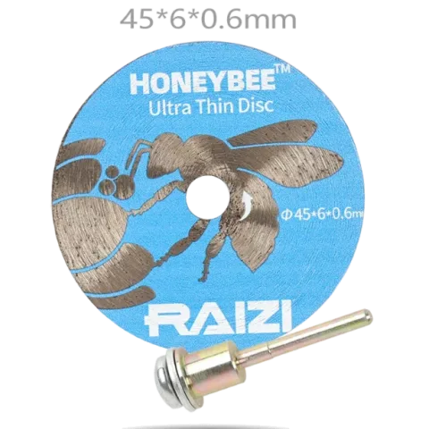 TARCZA RAIZI HONEYBEE 0,6mm ø45mm Z TRZPIENIEM DO PROXXON
