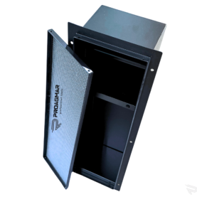 Alternative view of SZAFKA CZARNA ŁAZIENKOWA DO ZABUDOWY DRZWI LEWE / PRAWE UNIWERSALNA