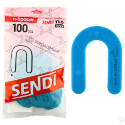 KRZYŻYKI TYP U PODKŁADKA PODKOWA 1mm SENDI N-SPACER
