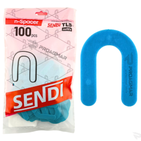 KRZYŻYKI TYP U PODKŁADKA PODKOWA 1mm SENDI N-SPACER