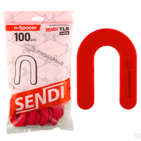 KRZYŻYKI TYP U PODKŁADKA PODKOWA 2mm SENDI N-SPACER