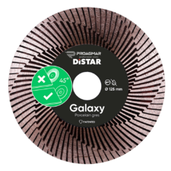 TARCZA GALAXY DISTAR DO CIĘĆ 45° 125x30x22,23