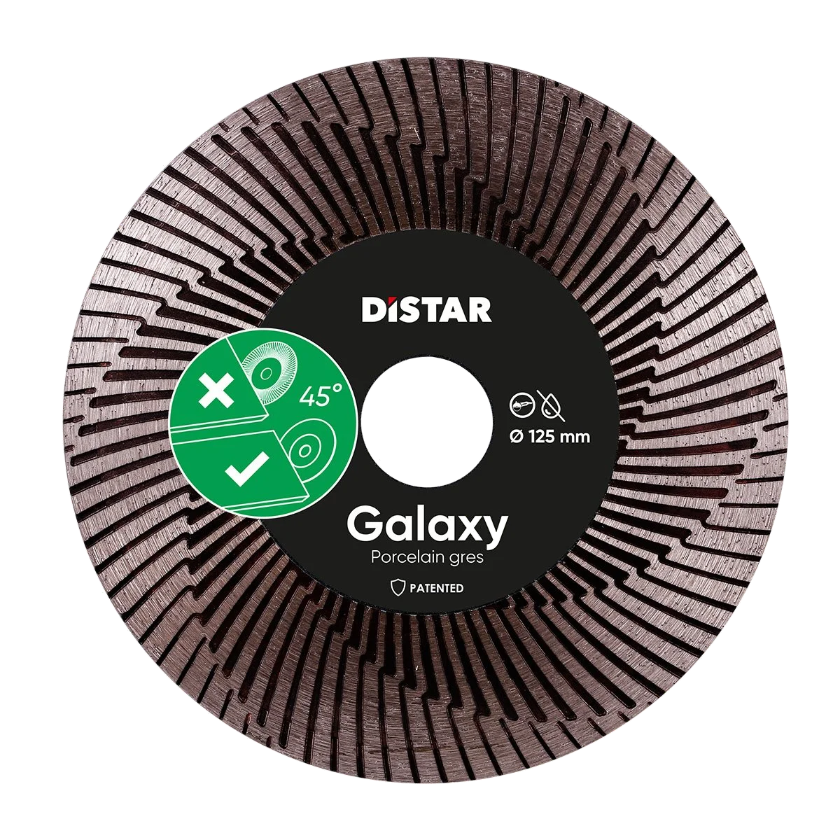 TARCZA GALAXY DISTAR DO CIĘĆ 45° 125x30x22,23 - obrazek 7