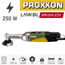 Alternative view of PROXXON 250W Szlifierka kątowa LHW/BL PR29202 ELEKTRYCZNA Z ELEKTRONICZNĄ REGULACJĄ OBROTÓW