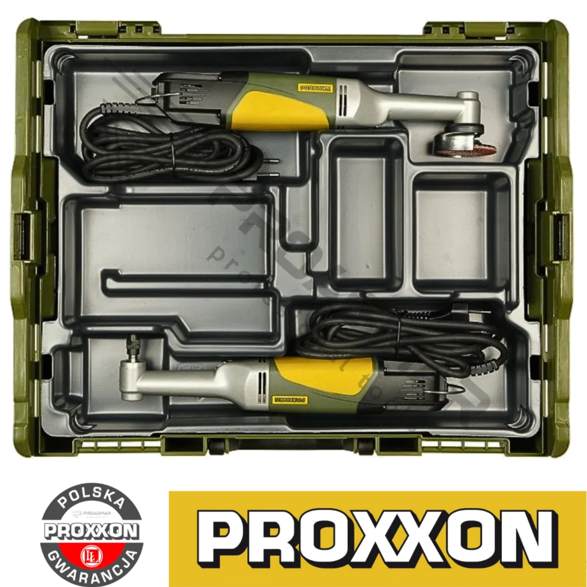 PROXXON 250W Szlifierka LHW/BL 29202 Wiertarka LWB/BL 29207 L-BOXX ZESTAW 29290 - obrazek 2