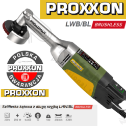 PROXXON 250W Szlifierka kątowa LHW/BL PR29202 ELEKTRYCZNA Z ELEKTRONICZNĄ REGULACJĄ OBROTÓW
