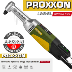 PROXXON 250W Wiertarka kątowa LWB/BL PR29207 ELEKTRYCZNA Z ELEKTRONICZNĄ REGULACJĄ OBROTÓW