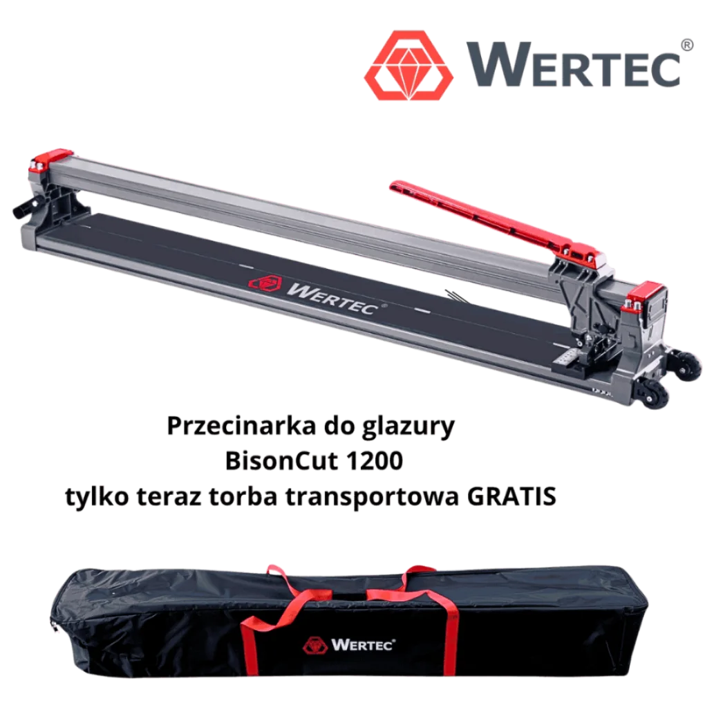 PRZECINARKA DO GRESU WERTEC BISON CUT 120CM +TORBA - obrazek 4