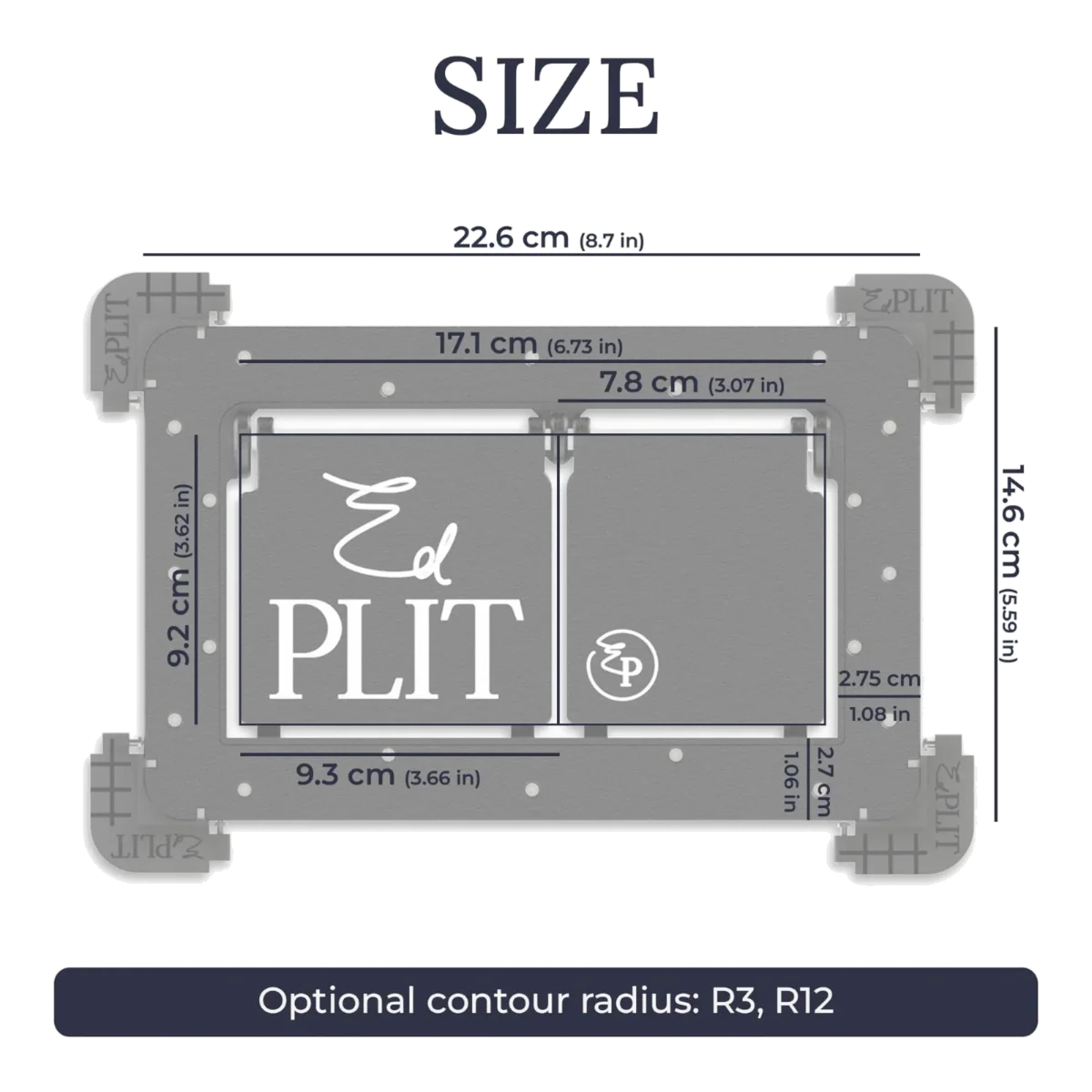 UKRYTY PRZYCISK SPŁUKUJĄCY EDPLIT M5 E10058 TYLKO 20mm GRUBOŚCI OKŁADZINY PŁYTKI, KAMIEŃ, PŁYTA MEBLOWA Geberit Sigma, Geberit Omega, Toto, Viega, AlcaPlast - obrazek 3