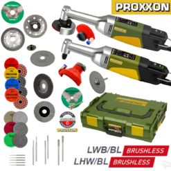 250W SZLIFIERKA + WIERTARKA SIECIOWA PROXXON ZESTAW FULL MAX SERIA BL