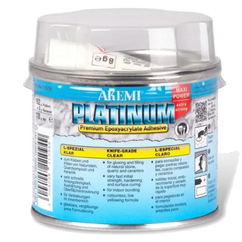 ŻYWICA DO KAMIENIA GRESU AKEMI KLEJ PLATINIUM 170g 11094