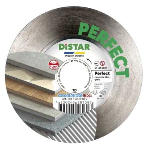 TARCZA DISTAR PERFECT ø125mm