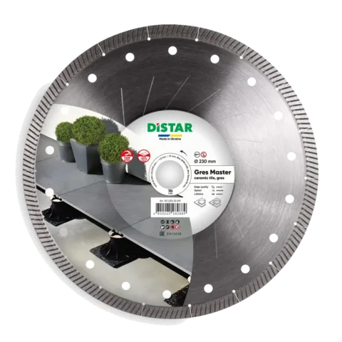 TARCZA DISTAR GRES MASTER 230x22,23mm DO PŁYTEK TARASOWYCH 20mm
