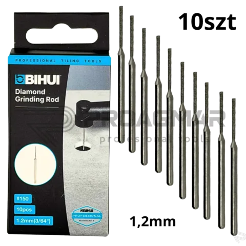FREZ DIAMENTOWY 1,2mm 10szt do PROXXON WIERTARKA BIHUI FERRATI AGMGS12