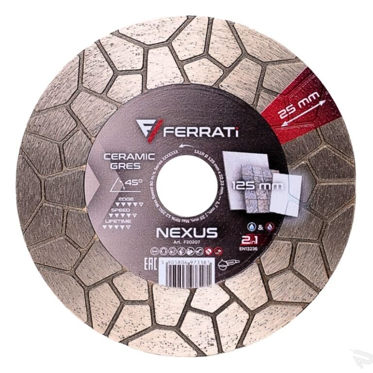 TARCZA FERRATI TNĄCA I SZLIFUJĄCA 125mm NEXUS 45*