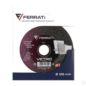 Alternative view of TARCZA FERRATI VETRO TNĄCA I SZLIFUJĄCA125mm