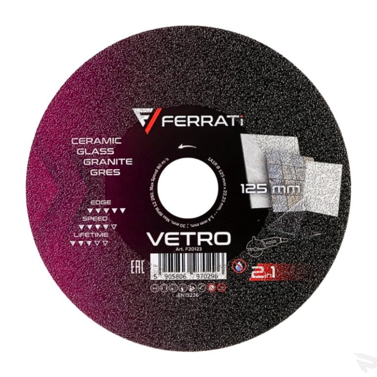 TARCZA FERRATI VETRO TNĄCA I SZLIFUJĄCA125mm