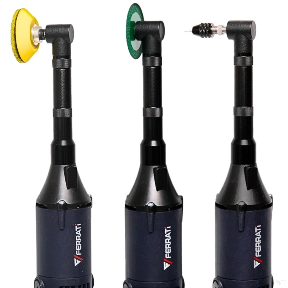 FERRATI FIXY AQUA SERIA 3 2026 MINI SZLIFIERKA / WIERTARKA 550W ZESTAW WALIZKA OSPRZĘT - obrazek 6