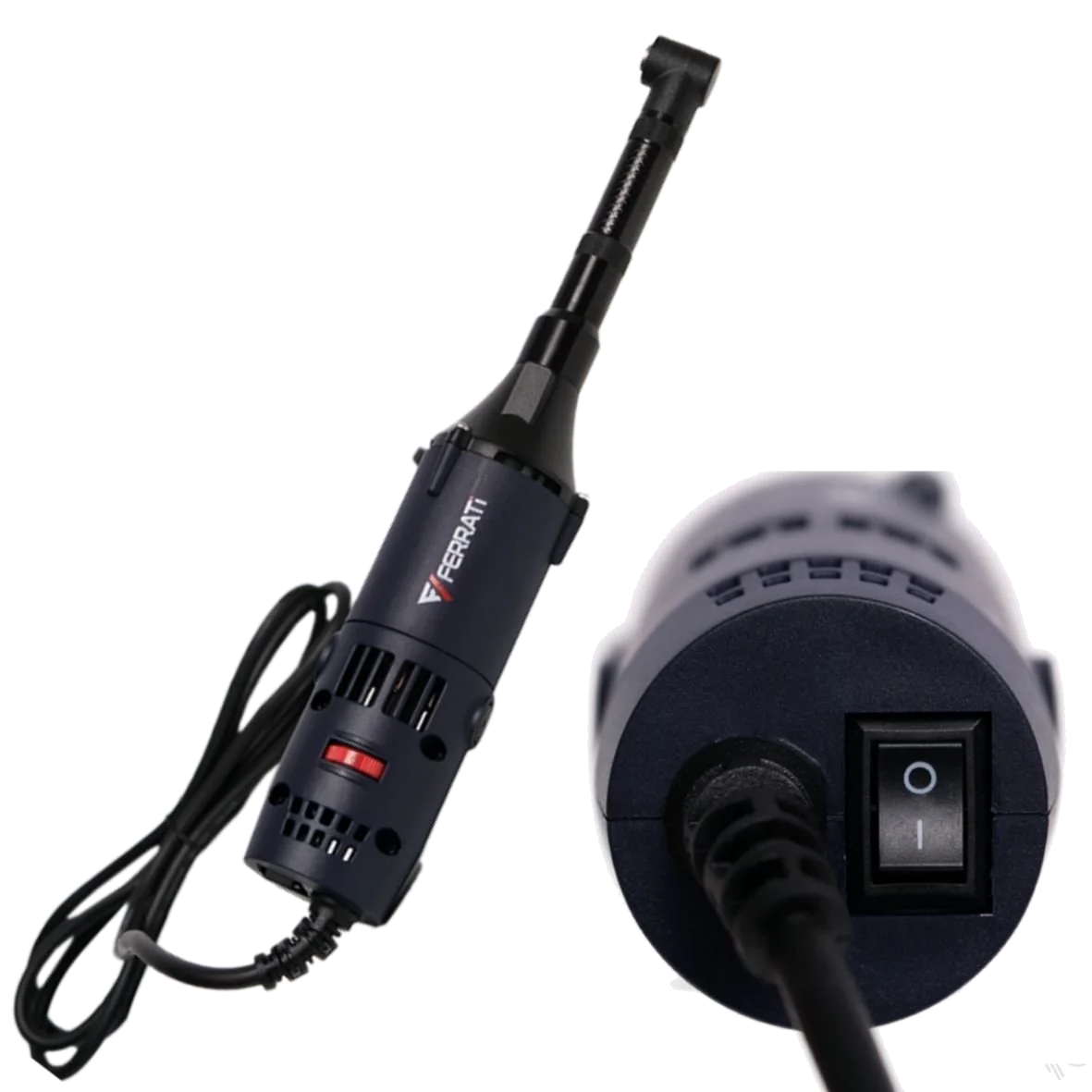 FERRATI FIXY AQUA SERIA 3 2026 MINI SZLIFIERKA / WIERTARKA 550W ZESTAW WALIZKA OSPRZĘT - obrazek 7