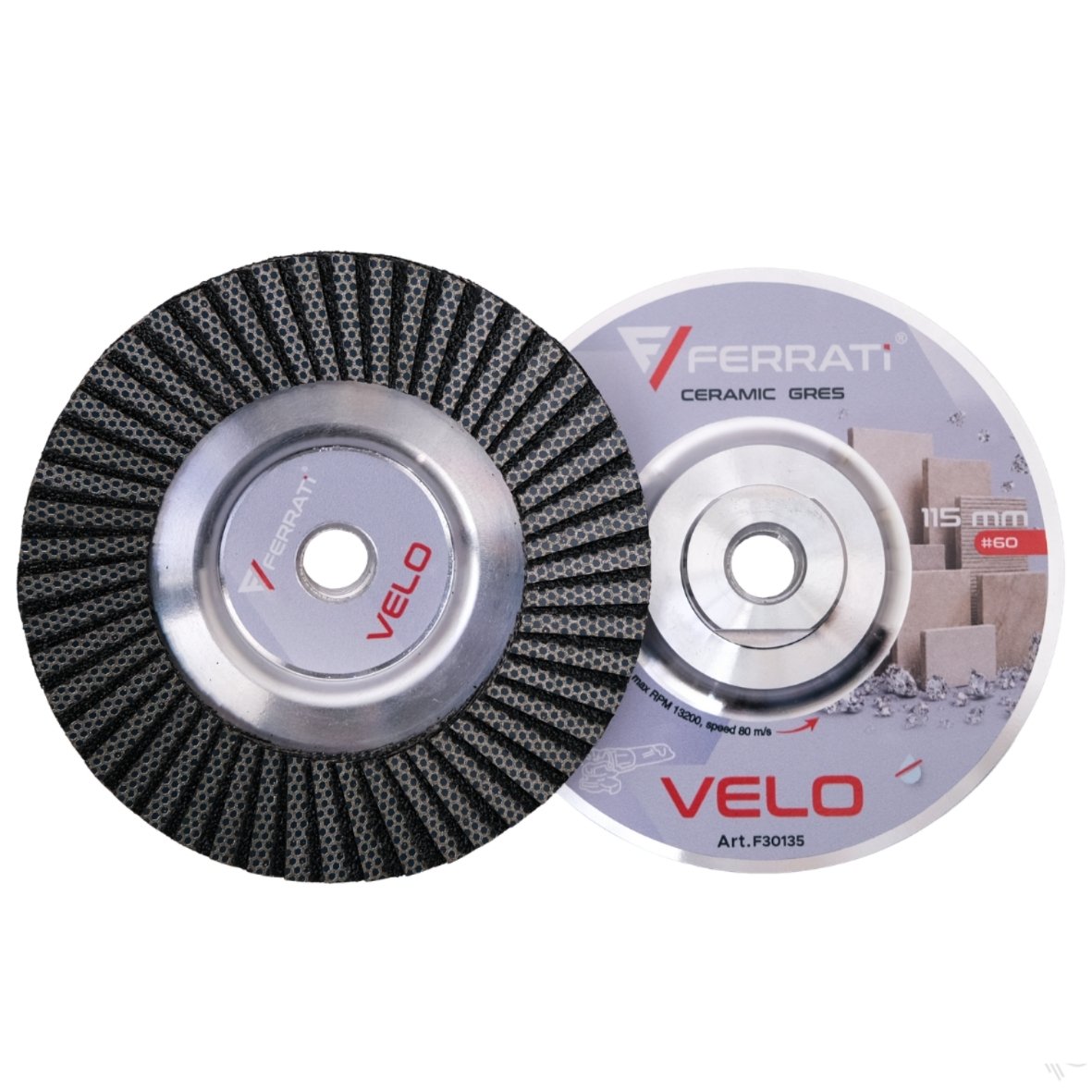 TARCZA LISTKOWA FERRATI VELO Ø115mm #60 DIAMENTOWA - obrazek 8