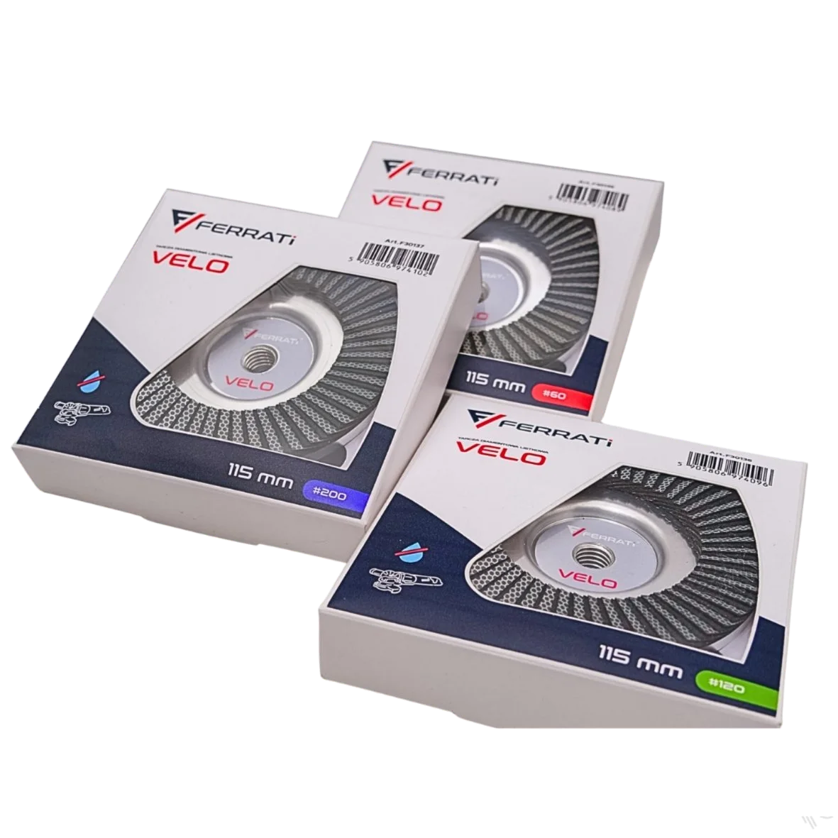 TARCZA LISTKOWA FERRATI VELO Ø115mm #200 DIAMENTOWA - obrazek 6