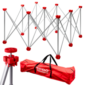 STÓŁ PRO SKŁADANY SPIDER 120 X 120cm TORBA REGULACJA WYSOKOŚCI