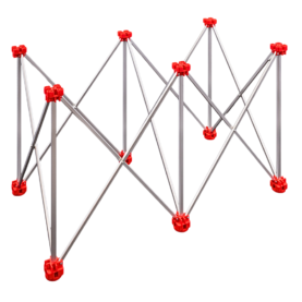 Alternative view of STÓŁ PRO SKŁADANY SPIDER 60 X 120cm TORBA REGULACJA WYSOKOŚCI