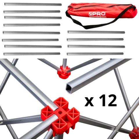BELKI DO STOŁU PRO 120 X 120cm 12szt + torba