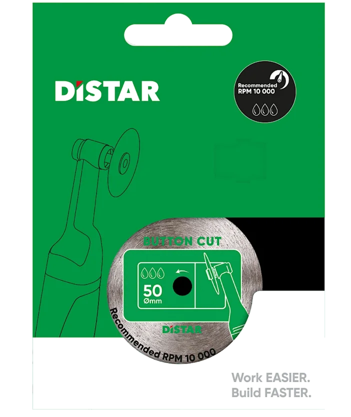 Tarcza diamentowa tnąca Distar 50 x 0,8mm ButtonCut PROXXON ( bez trzpienia ) - obrazek 7