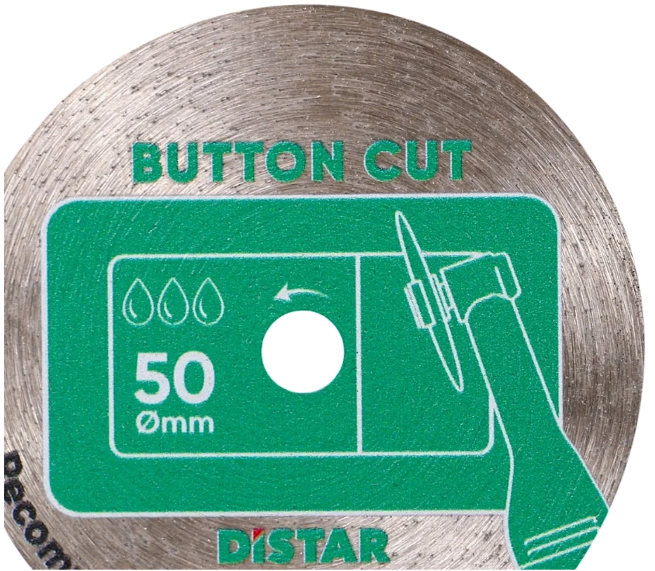 Tarcza diamentowa tnąca Distar 50 x 0,8mm ButtonCut PROXXON ( bez trzpienia ) - obrazek 8