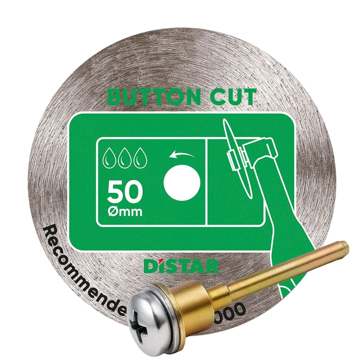 Tarcza diamentowa tnąca Distar 50 x 0,8mm ButtonCut PROXXON