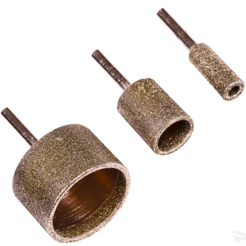 FREZ ZESTAW DO PROFILOWANIA ŁUKÓW W GRESIE DISTAR RADIUSMILL R3 R6 R12 3szt